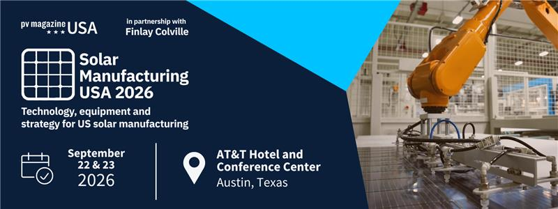 Solar Manufacturing USA event banner