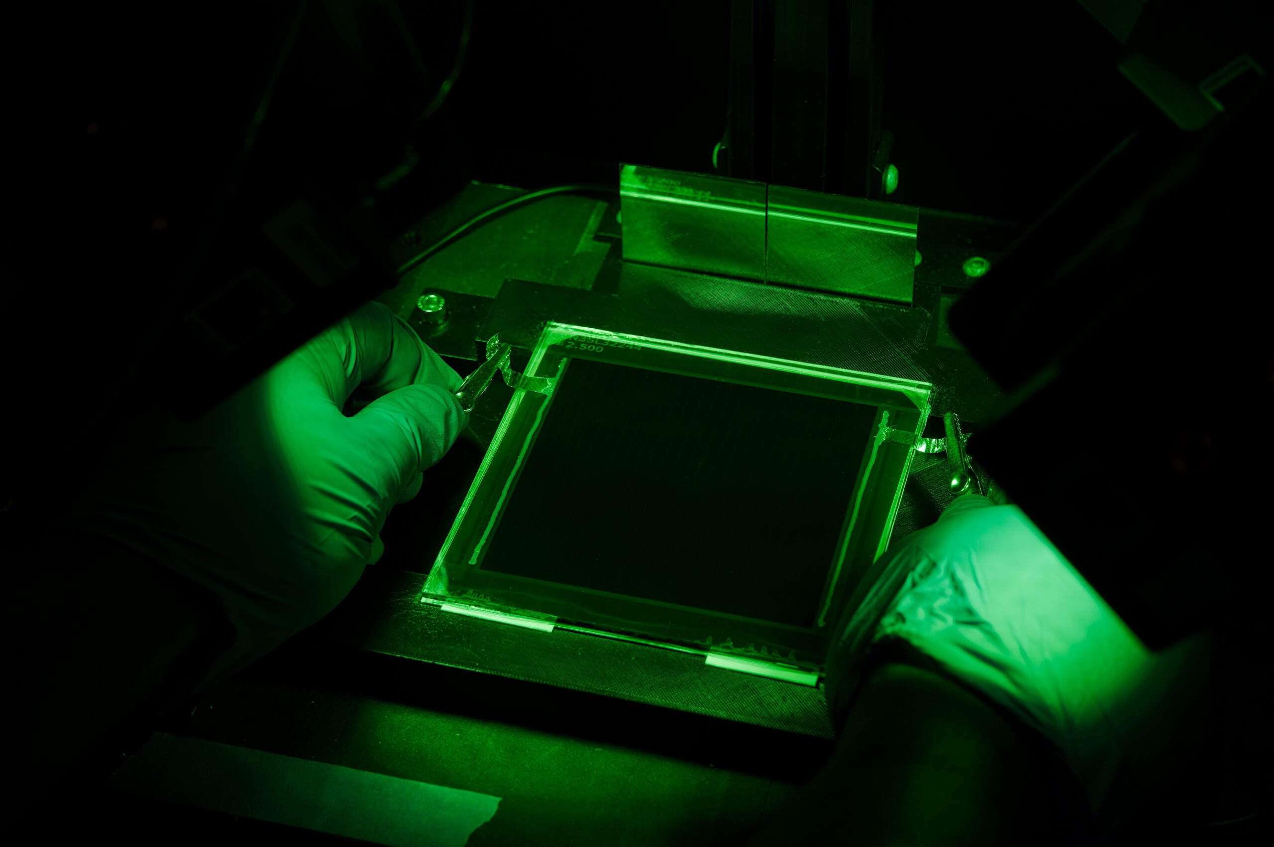 The Tandem PV demonstration module under test conditions