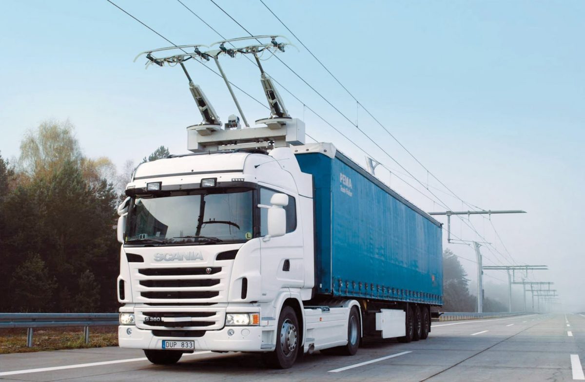 35 to 70 GW of solar + wind could power a long-distance electric truck fleet