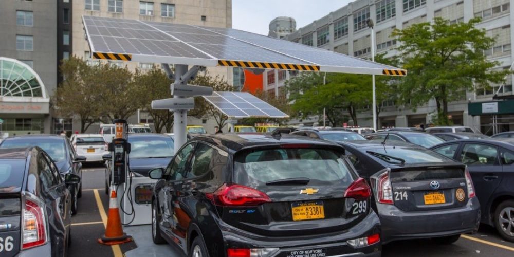 Off Grid Solar Powered Electric Vehicle Charging In Nyc Pv Magazine Usa,Handmade Diy Halloween Decorations Indoor