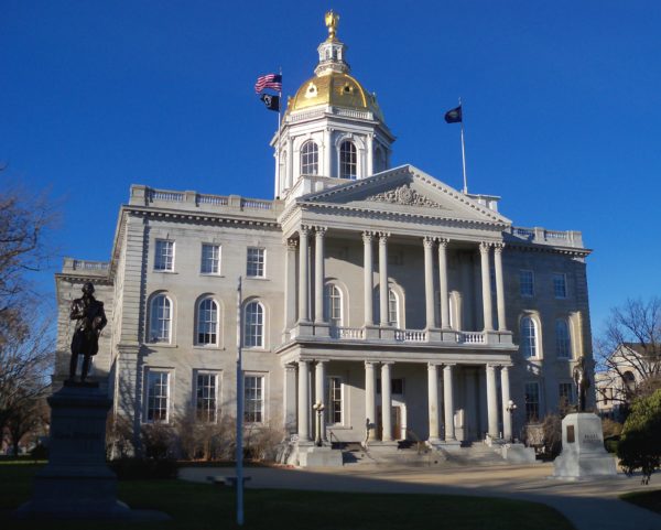 Photo of the NH state house