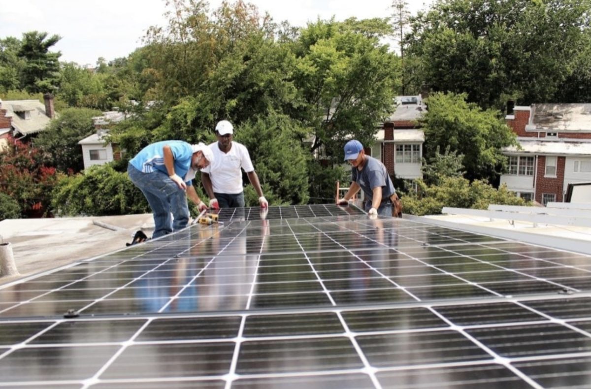 solar energy workers