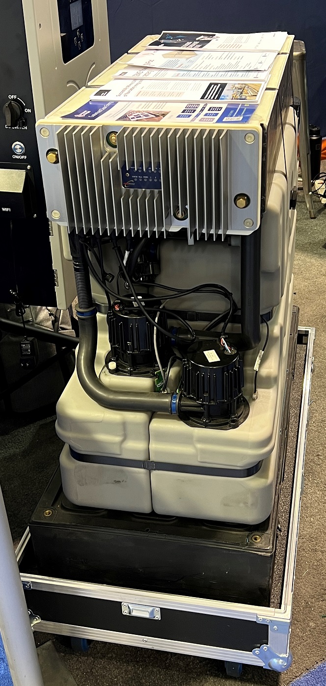 Residential flow batteries and inverter updates from the floor at RE+