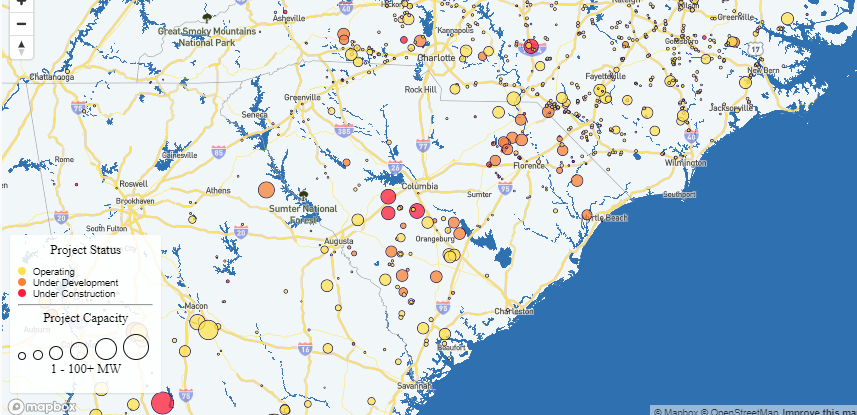 South Carolina 108 MW solar, 198 MWh battery project finds offtaker ...