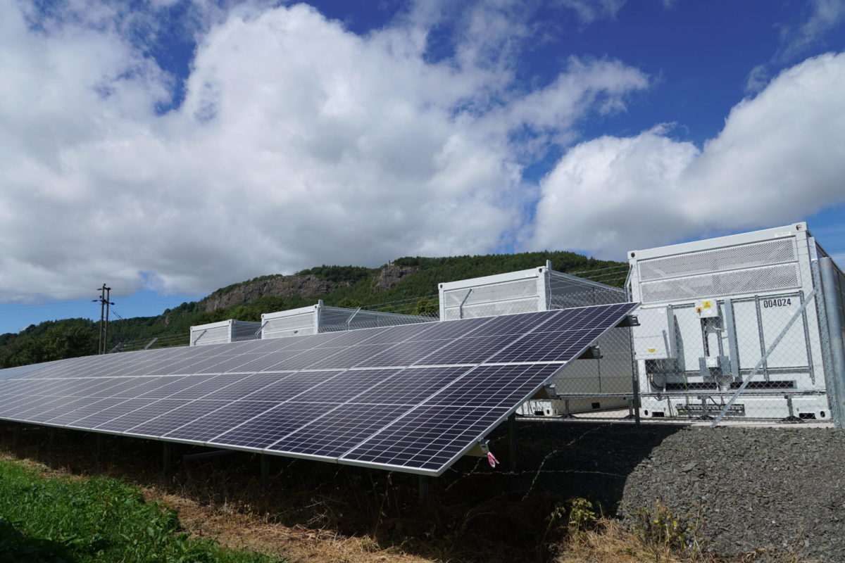 Invinity Energy solar plus storage system