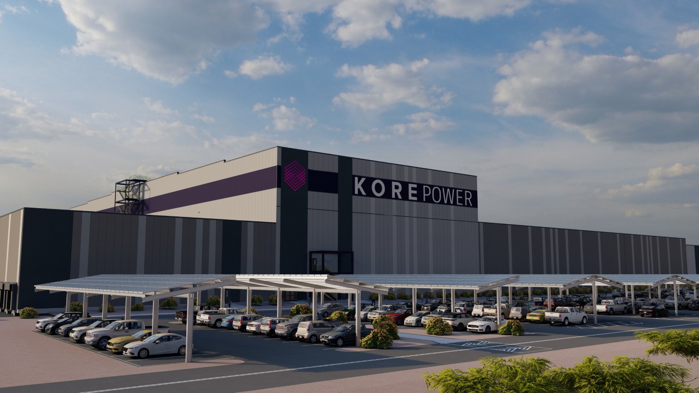 KORE Power halts Arizona energy storage factory