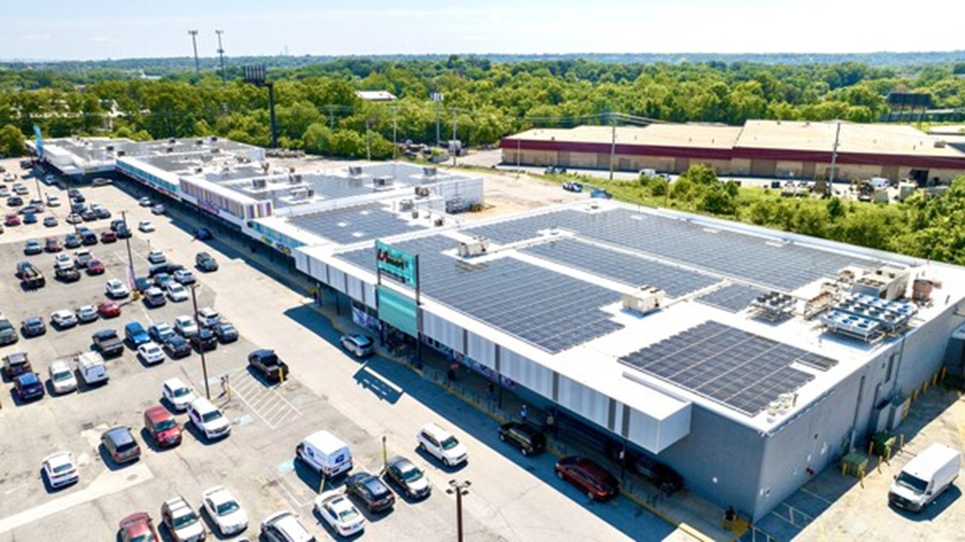 Rooftop solar on shopping center to serve Maryland community solar program
