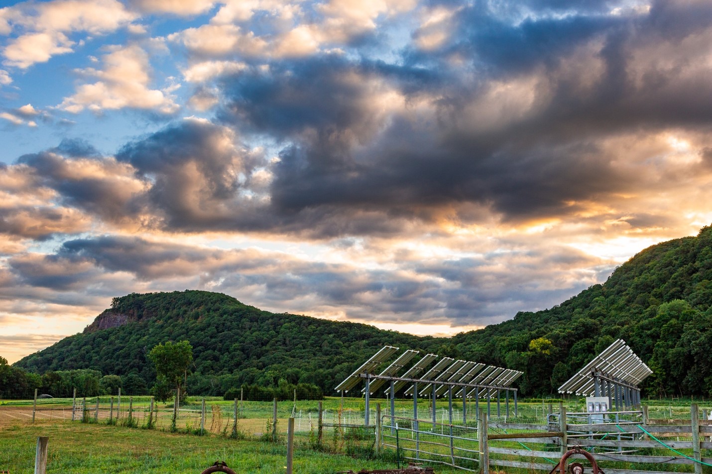 Agrivoltaic shading, full-sun fields gives farmers the power to pivot
