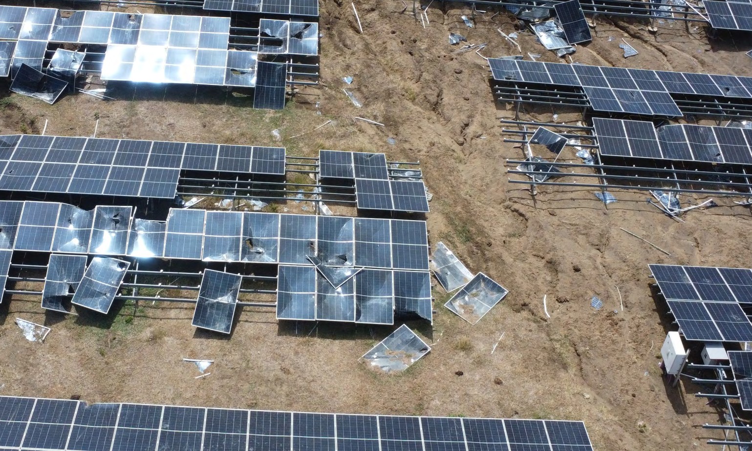Field tested hurricane survival strategies for solar