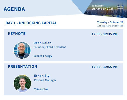 pv magazine USA Week Day 1