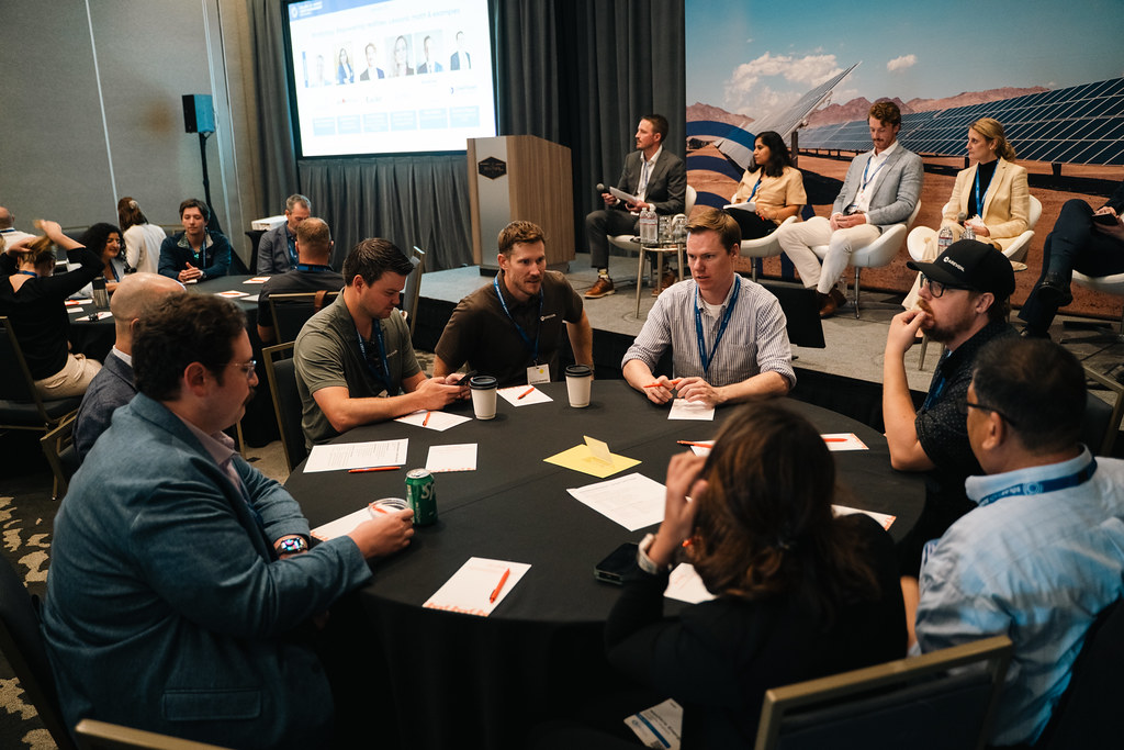 SAMNA attendees in session