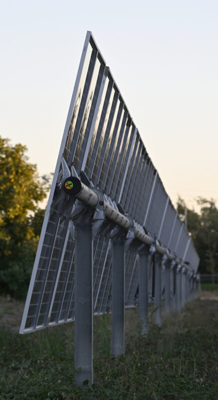 Nextpower tracker-mounted solar installation